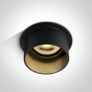 Recessed Cylinders Aluminium - 10105D9 - Black