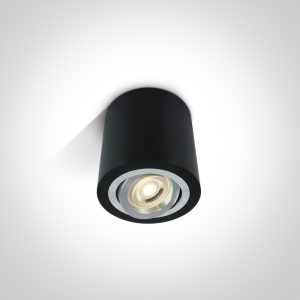 The GU10 Ceiling Lights Round - 12105AB - Black