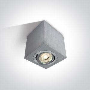 The GU10 Ceiling Lights Square - 12105AC - Aluminium