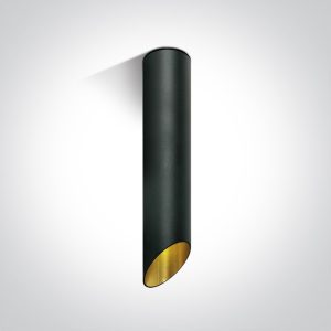 Decorative Cut Cylinders Aluminium - 12105E2 - Black-Gold
