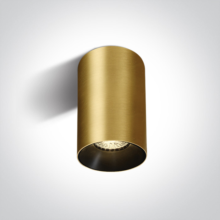 The Chill Out Cylinder Aluminium - 12105M - Brushed Brass