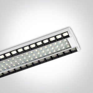 The Supermarket LED Linear Range Aluminium - 38280/W/C