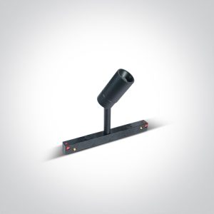 BLACK 6W CCTV 48V IP20 ADJUSTABLE DALI MINI/MIDI/MAXI/P&P - 42108L - Black