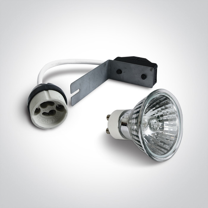 The Classic Square GU10 Halogen Lamp Included - 51105GA - Image 3