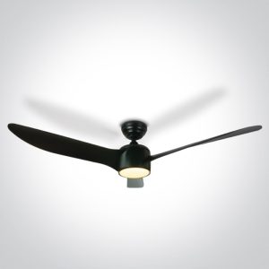 Black Body Ceiling Fans Black ABS Blades - 6306