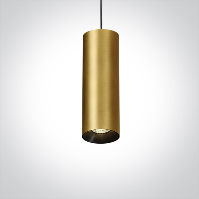 Cylinder Pendants - 63105M - Brushed Brass