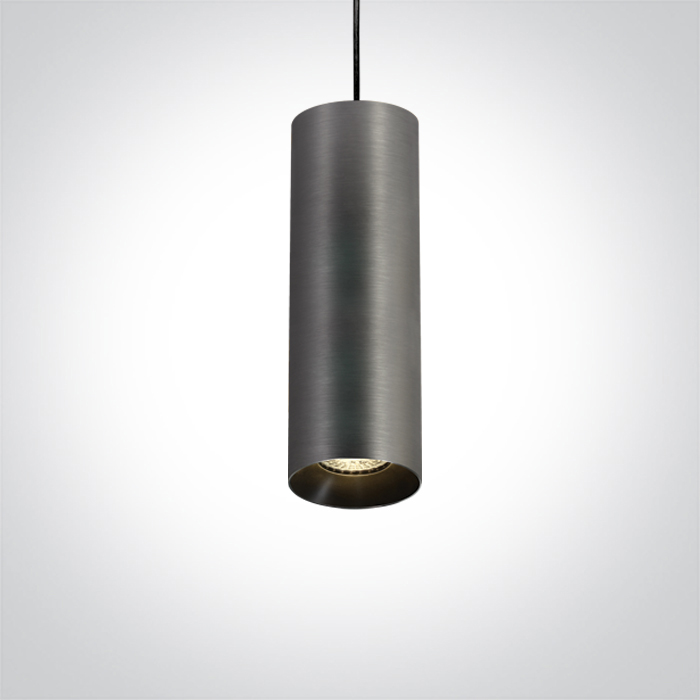 Cylinder Pendants - 63105M - Metal Grey
