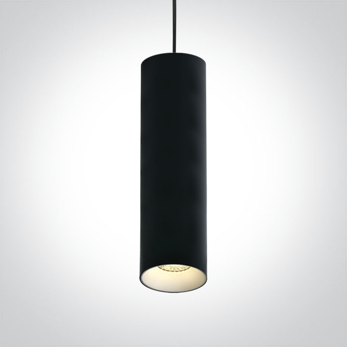 Cylinder Pendants - 63105MA - Black