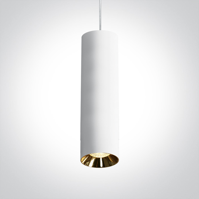 Cylinder Pendants - 63105MA - White