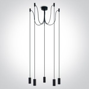 E27 Pendant Tubes - 63124C - Black