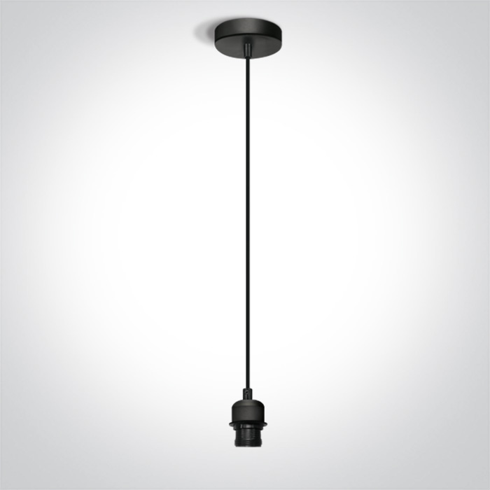 E27 Pendant Kit - 63126 - Black
