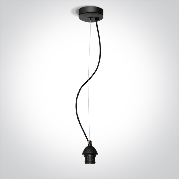 E27 Pendant Kit - 63126A - Black