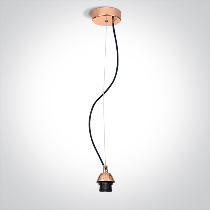 E27 Pendant Kit - 63126A - Copper