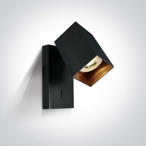 The Retro GU10 Spots - 65105NBA - Black