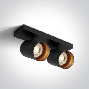 The Retro GU10 Spots - 65205N - Black