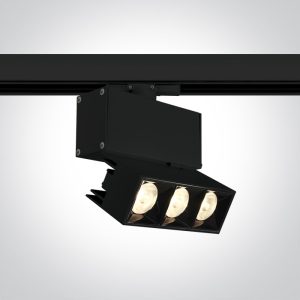 Mirror Square Track Lights Die cast - 65306BT