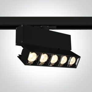 Mirror Square Track Lights Die cast - 65506BT