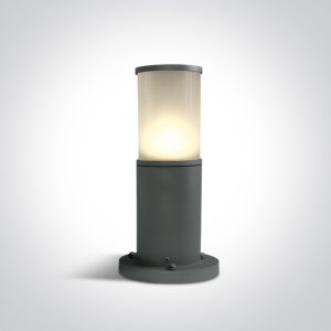The E27 Tube Lights Die cast - 67100 - Anthracite