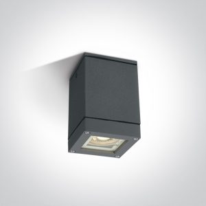 The GU10 Outdoor Cube Lights - 67130D - Anthracite