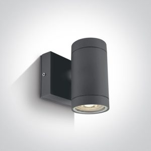 The GU10 Outdoor Wall Cylinders Die cast - 67130E - Anthracite