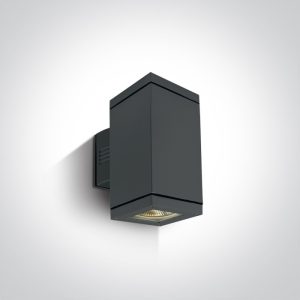 PAR30 Outdoor Wall Cubes Die cast - 67132A - Anthracite