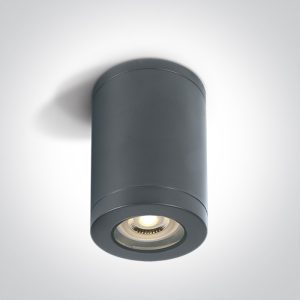 The GU10 Outdoor Cylinder Lights ABS+PC - 67142A - Anthracite