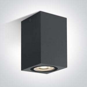 The GU10 Outdoor Cube Lights ABS+PC - 67142D - Anthracite