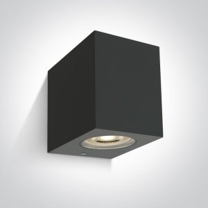 The GU10 Outdoor Cube Lights ABS+PC - 67142H - Anthracite