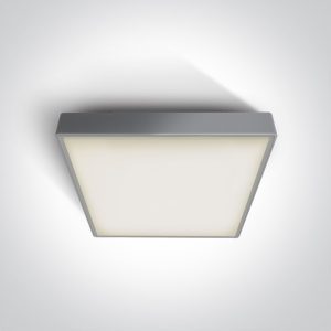 The LED Plafo Outdoor Square Plastic - 67282BN/G/W