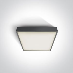 The LED Plafo Outdoor Square Plastic - 67282N