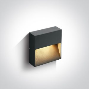 Square Indoor/Outdoor Wall Dark Lights Die cast - 67359A