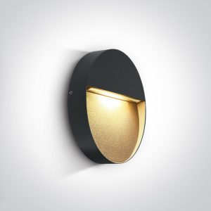 Round Indoor/Outdoor Wall Dark Lights Die cast - 67360