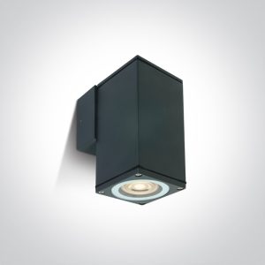 The GU10 Outdoor Cubes Die cast - 67426B - Anthracite