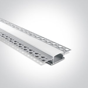 Trimless Recessed Profiles - 7904TR - Aluminium