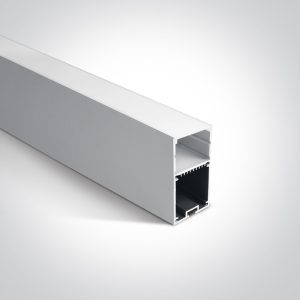 Surface / Suspended Wide Profiles Internal Driver - 7910 - Aluminium
