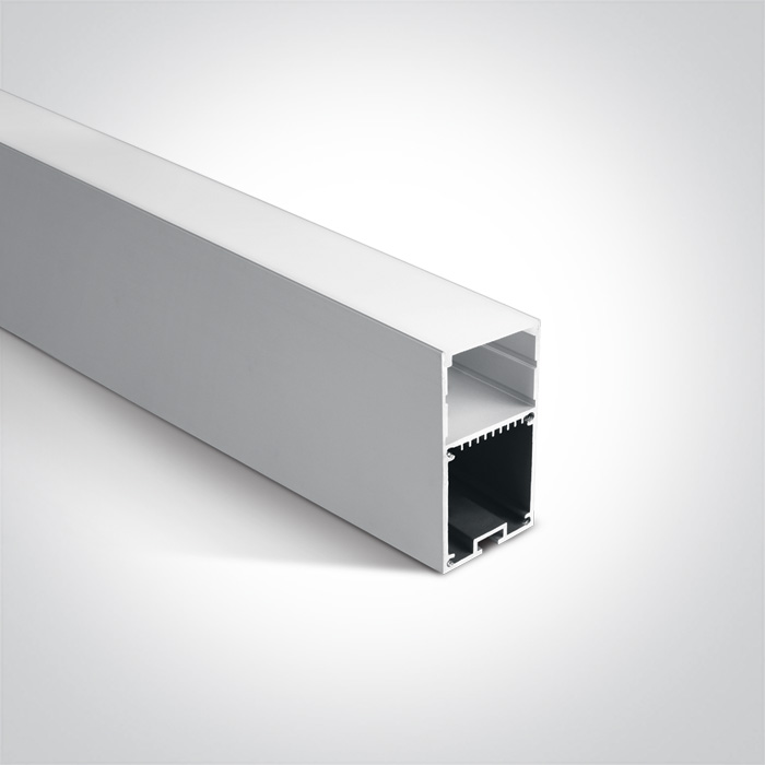 Surface / Suspended Wide Profiles Internal Driver - 7910 - Aluminium