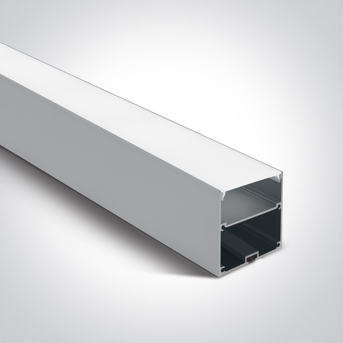 Surface / Suspended Wide Profiles Internal Driver - 7910A - Aluminium