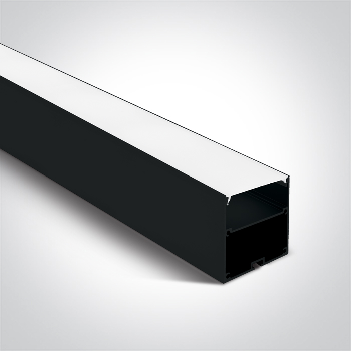 Surface / Suspended Wide Profiles Internal Driver - 7910A - Black