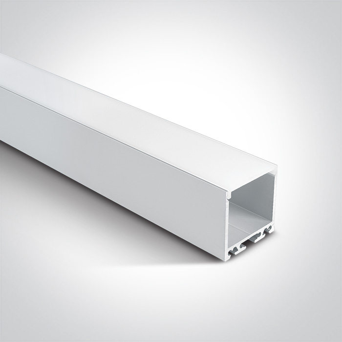 Surface / Suspended Wide Profiles External Driver - 7912 - White
