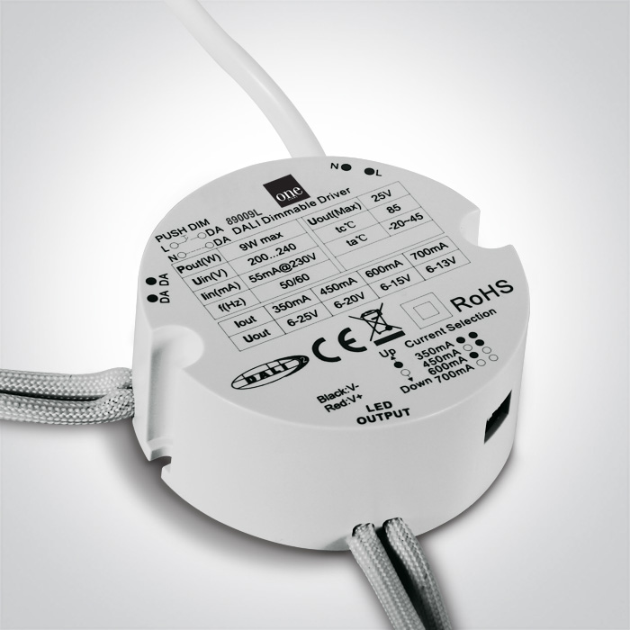 Adjustable Constant Current DALI Dimmable Range - 89009L