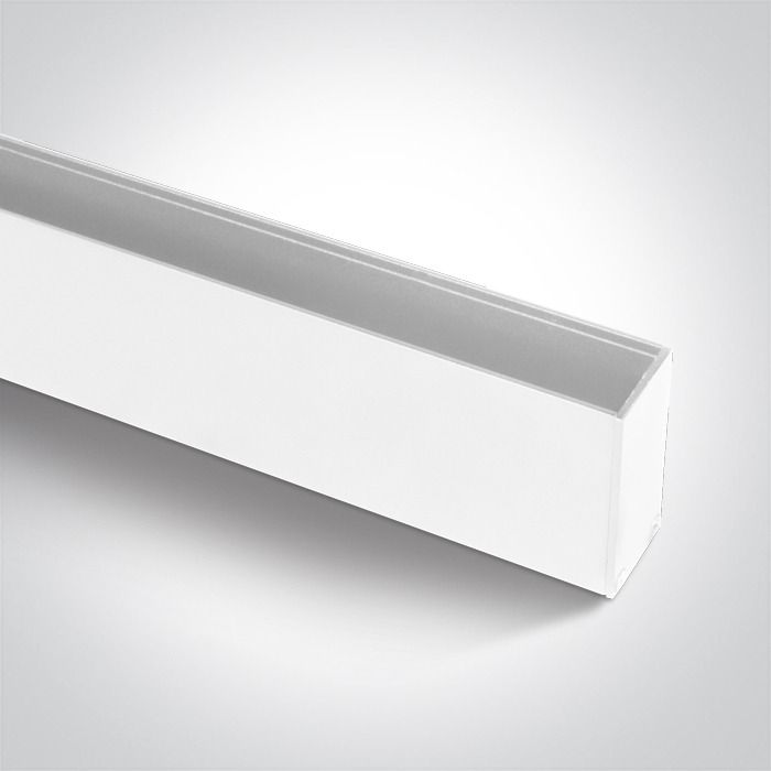 WHITE MAGNETIC PROFILE 1m 48V MIDI - 42001B - White