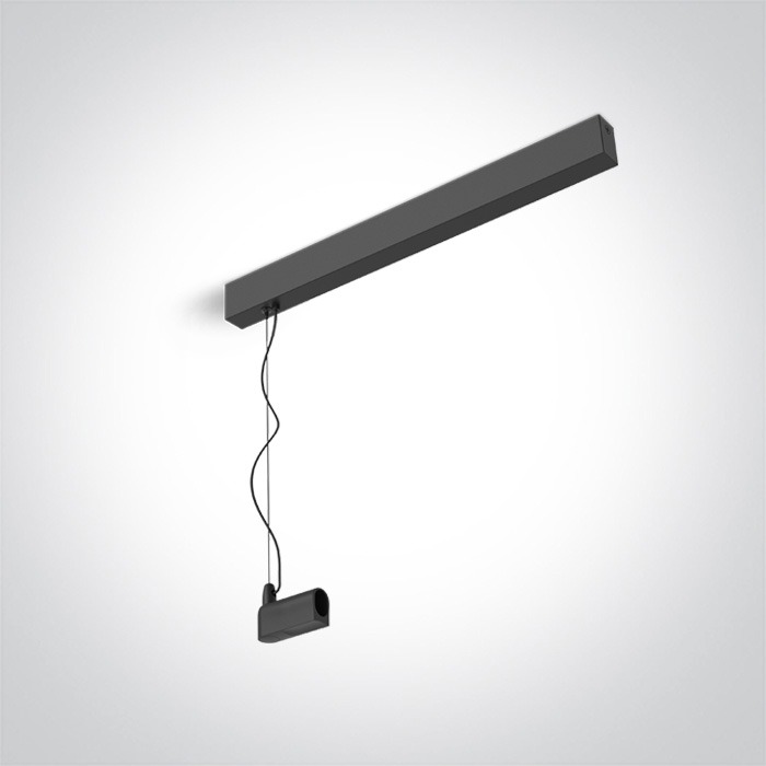 BLACK P&P DRIVER BASE + END CAP IP20 - 42004PC