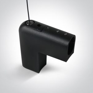 BLACK P&P SUSPENDED/SURFACE CEILING TO WALL CORNER IP20 - 42004PH - Black