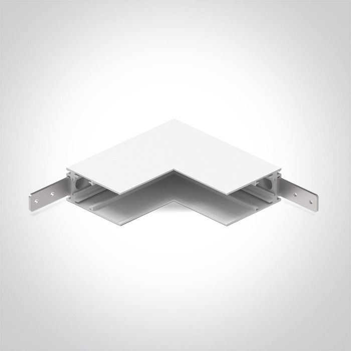 WHITE CORNER WALL TO WALL (IN) FOR 42001B/42002B - 42012BB - White