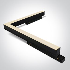 BLACK 16W CORNER LIGHT CCTV 48V IP20 MINI/MIDI - 42100EA