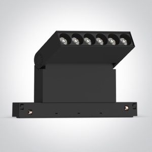 BLACK 10W CCTV 48V IP20 ADJUSTABLE MINI/MIDI - 42124AA