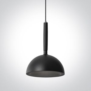 BLACK DALI 10W PENDANT CCTV 48V IP20 MINI/MIDI/MAXI/P&P - 42142L - Black