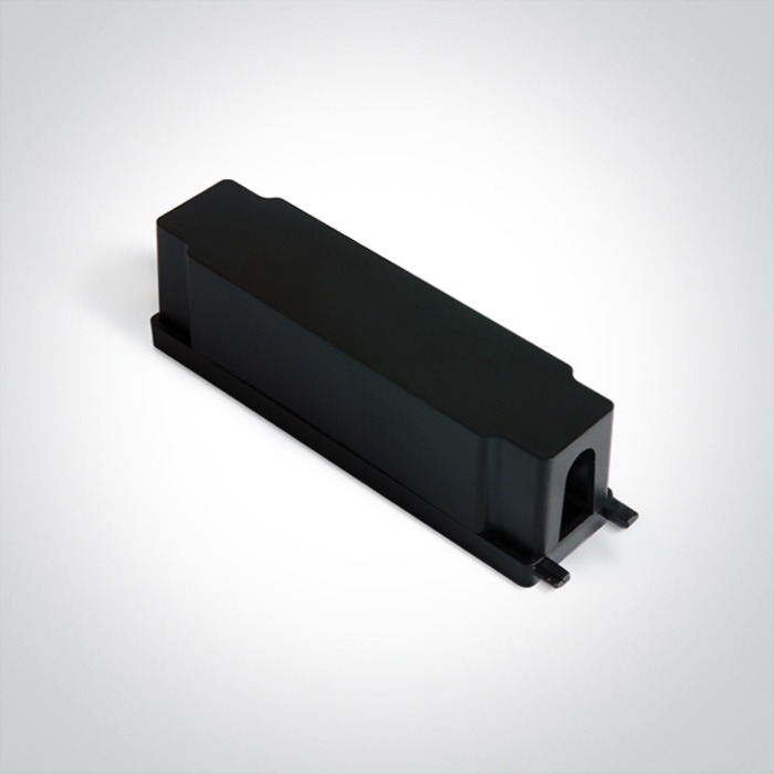 END CAP BOX FOR CABLE ENTRY 10 Tracks & Magnetic PROFILE - 43004FA - Black