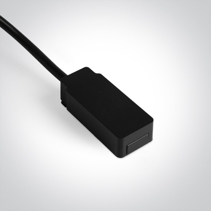POWER SUPPLY CABLE FOR MAGNETIC FLAT PROFILE - 43004FB - Black