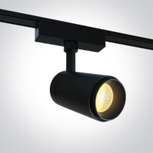 BLACK 10W 48V CCTV IP20 ADJUSTABLE 10 Tracks & Magnetic - 43120F